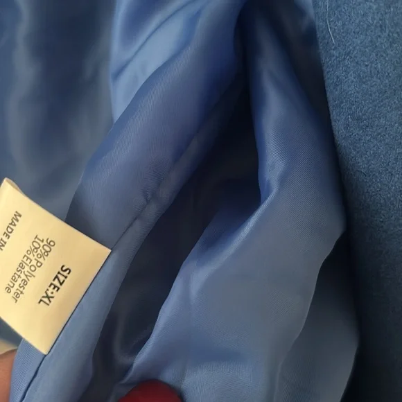 Blue fringe jacket - Picture 3 of 3